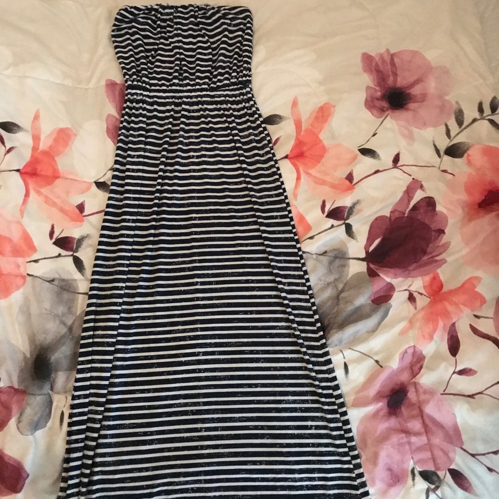 Striped Maxi Dress